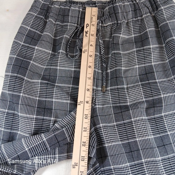 Nine West Womens Dress Pants Business Casual Plaid Elastic Waist Houndstoot XS - Picture 4 of 9